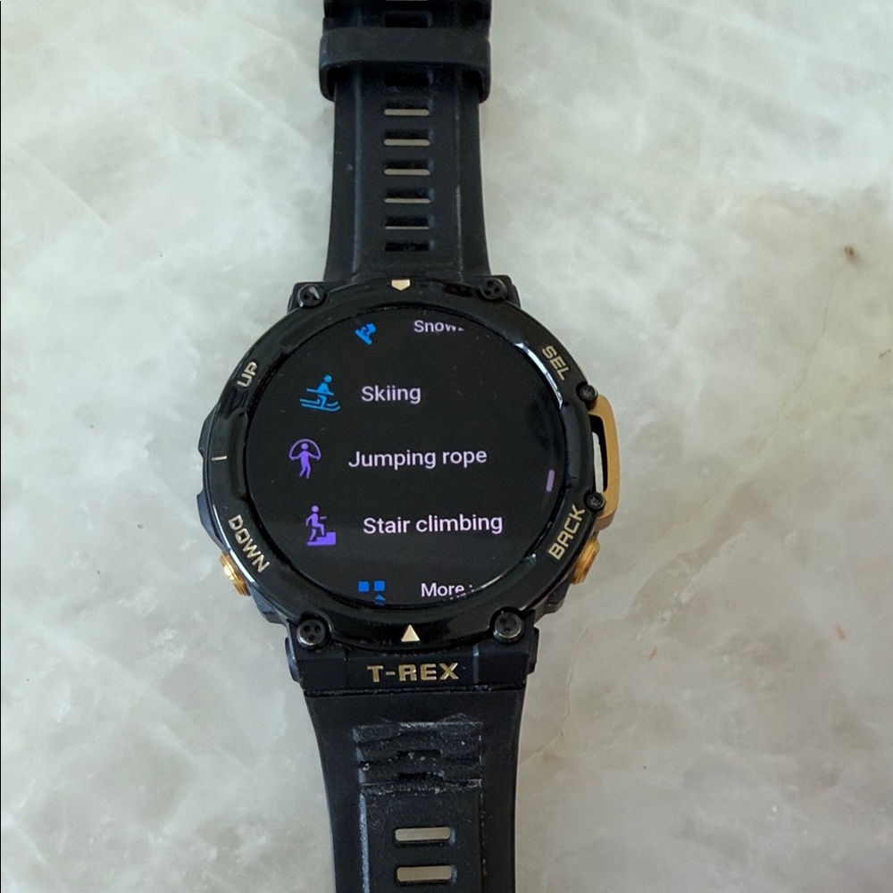 Amazfit T-Rex 2 Outdoor Smart Black Watch - Picture 10 of 14